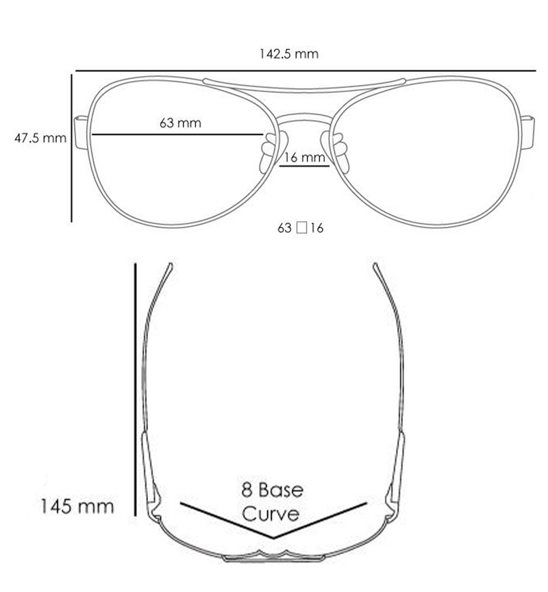 Sizing Diagram