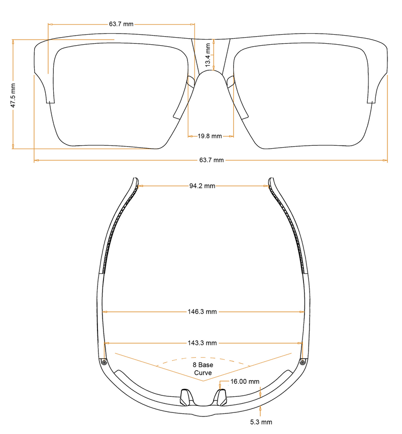 Sizing Diagram