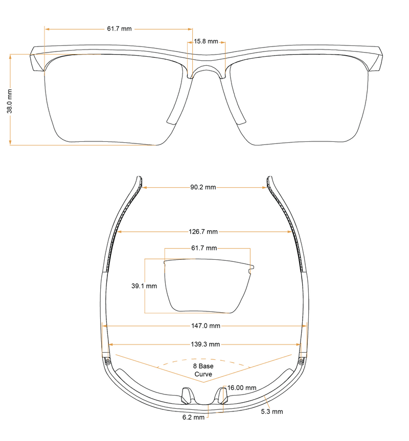 Sizing Diagram